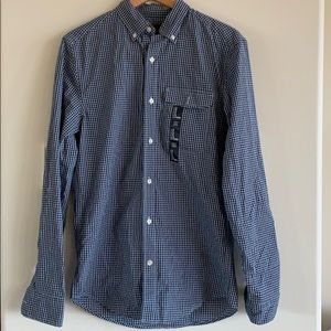 Men’s Gap plaid long sleeve button up